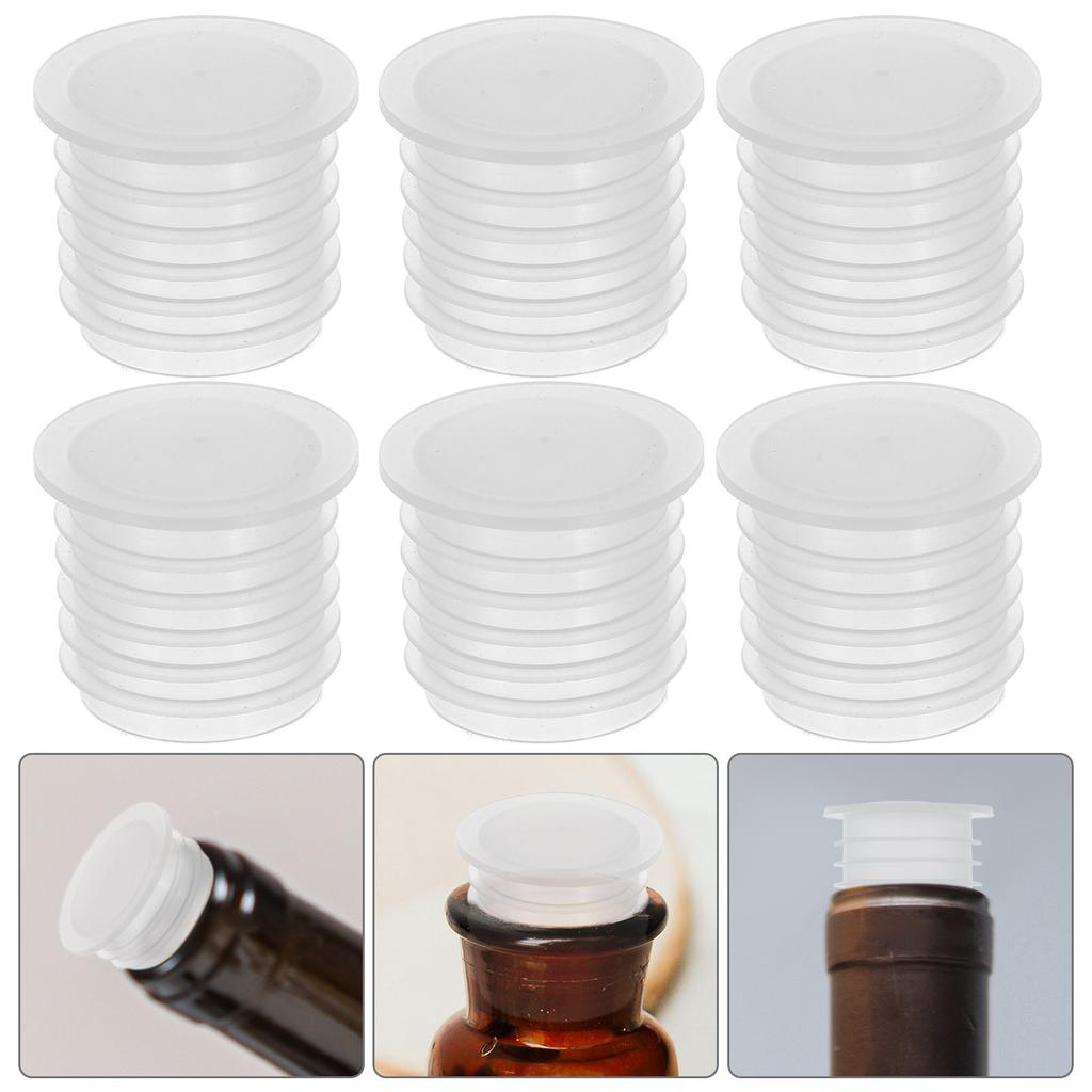 100Pcs Plastic Salt Shaker Replacement Stoppers Reusable Leakproof Inner Plugs for Bottles Flower Pots Pipes Salt Shaker Plug