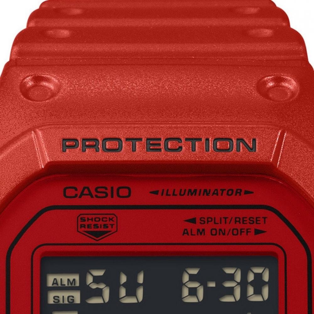 Casio G Shock  G Shock  Iconic Red Series Dw 5600rrb 4jf