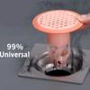 Anti Clog Toilet Floor Drain Universal Sink Strainer Mesh Trap  Kitchen Bathroom Accessories