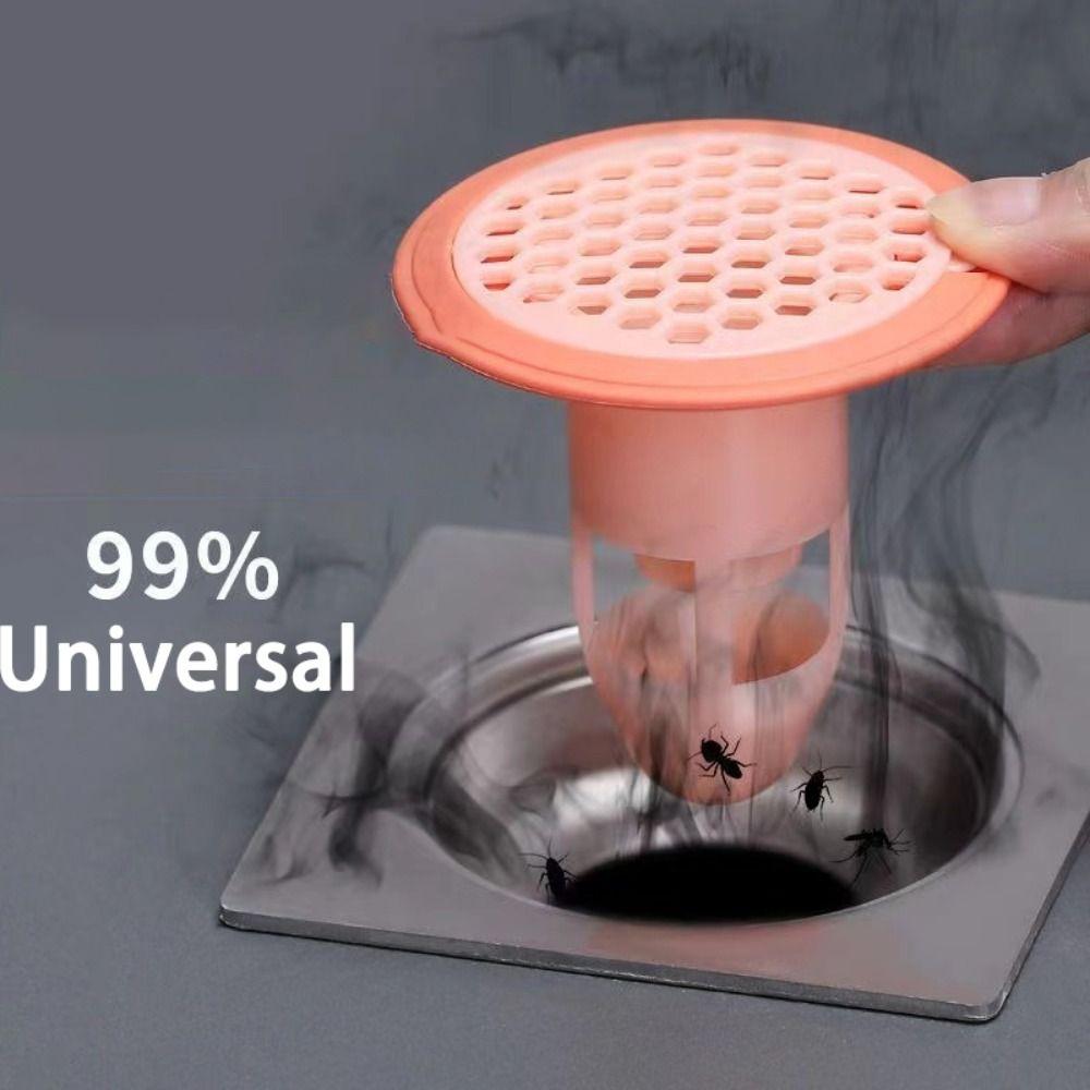 Anti Clog Toilet Floor Drain Universal Sink Strainer Mesh Trap  Kitchen Bathroom Accessories