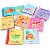Baby Cloth Books Children'S Cognitive Cloth Books Marine Life Food Fruit Knowledge Christmas Halloween Gift