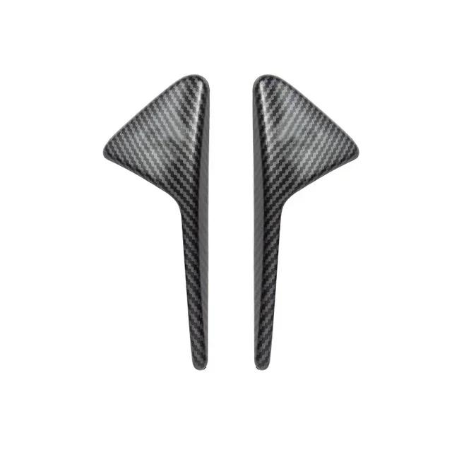 Side Camera Car Protective Cover ABS Carbon Fiber Protective Cover Turn Signal Cover Suitable for Tesla Model 3/Y/X/S 2017-2025