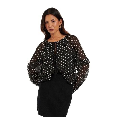 Nobody´s Child Womens/Ladies Marlow Relaxed Fit Ruffle Blouse