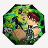 1pc Ben 10 Automatic Folding Cute Umbrella - Compact 8-Rib Design, Durable Plastic & Iron, Perfect Gift for Friends & Family, Outdoor Umbrella, Fashio