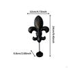 2 Pieces Iron Wall Candle Sconces Rustic Retro Ornament Candleholder Decorative for Bedroom