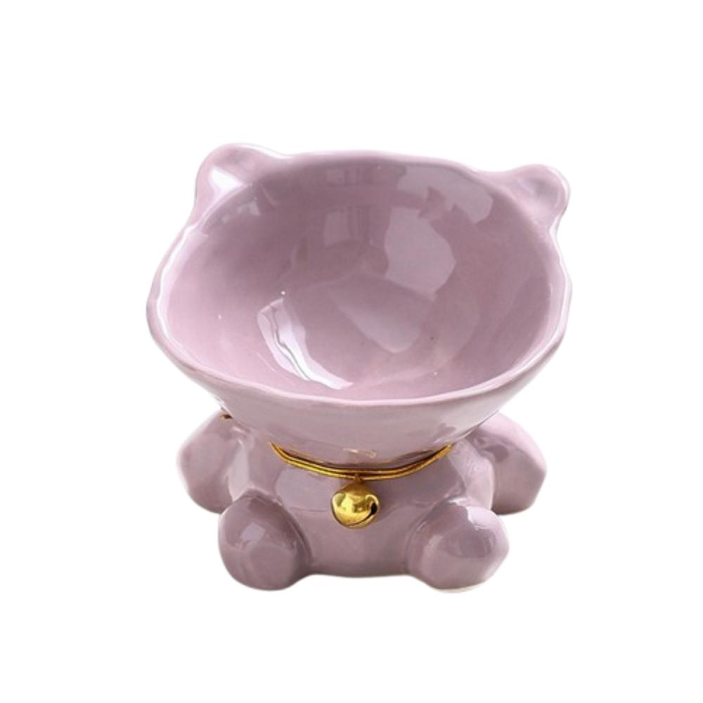 Anti Overturning Dog Food Bowl Large Capacity Cat Drinking Feeder Ceramic Cat Bowl  For Cats Dogs