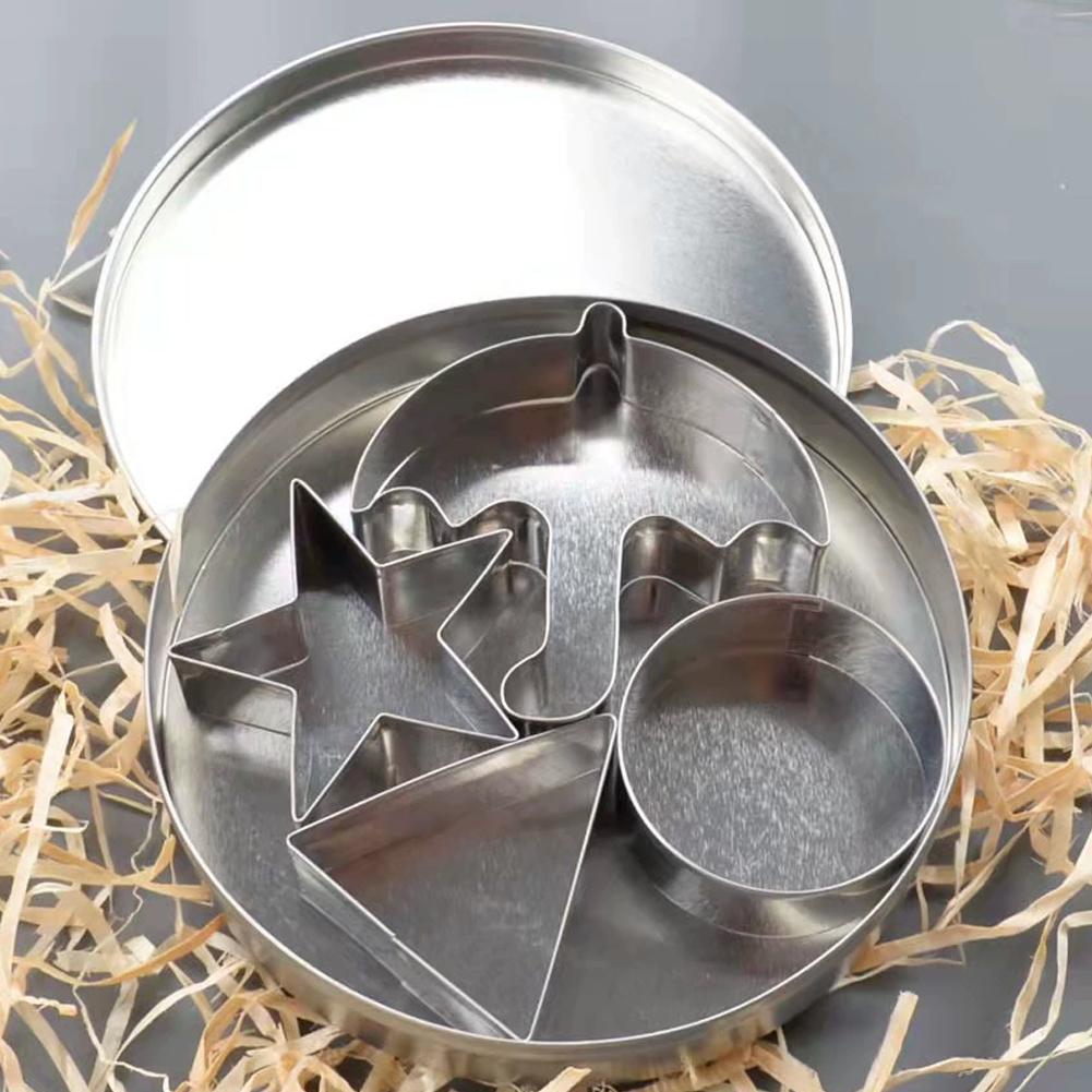 Korean Sugar Cookie Mold Candy Maker Biscuit Stainless Steel Game Kit For Squid TV Fans Interactive Party And Popular Korean Gam