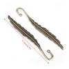 12pcs Bookmarks Zinc Alloy Metal Bookmarks Feather Antique Bronze Feather Bookmarks Antique Bookmarks Crafts