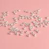 S999 Sterling Silver Square Spacer Beads for DIY Jewelry