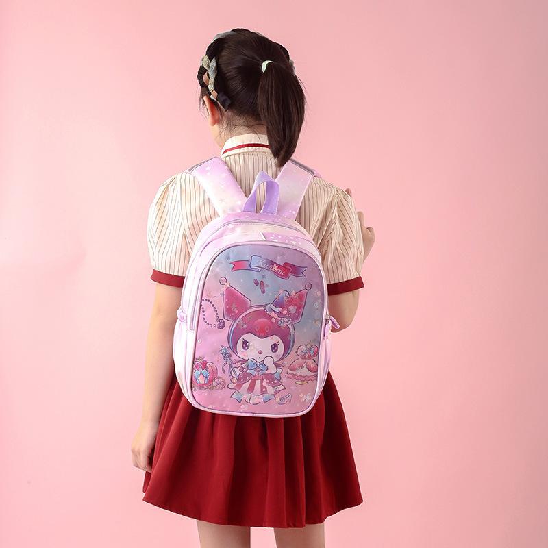 Cartoon Boys And Girls Backpack Cute Cute Kindergarten Primary School Students Schoolbag Quicksand Children'S Backpack