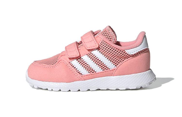 

Adidas Originals Forest Grove Cf I Breathable Low top Toddler Shoes Pink White Infant And Toddler EG8957 22