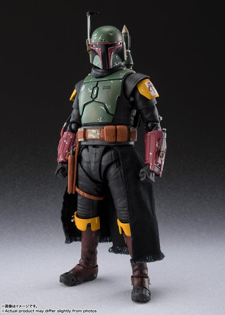TAMASHII NATIONS Boba Fett The Book of Boba 155mm PVC ABS Fabric Painted Articulated Figure S.H.Figuarts -Classic Ver.- (STAR WARS Fett) Approx. & &