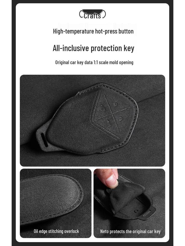 Changan Deepal SL03 Suede Key Bag - New Model Full Cover