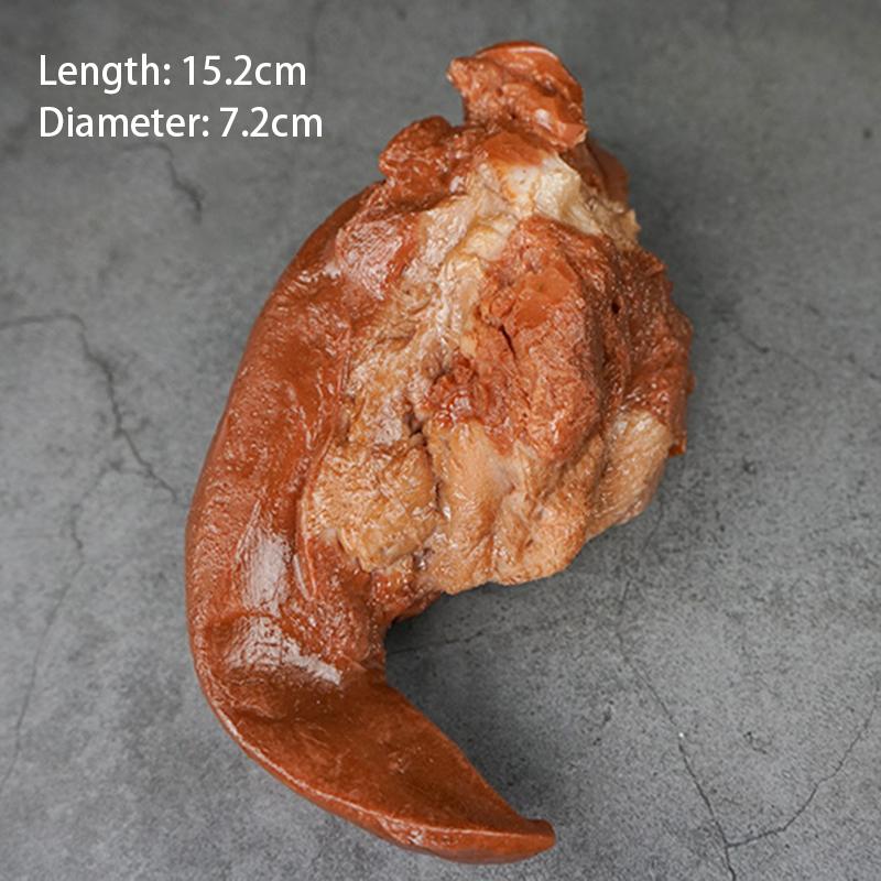 Simulation Meat Fake Food Plastic Artificial Beef Chops Lifelike Pork Steak Model Kitchen Market Restaurant Display Photography