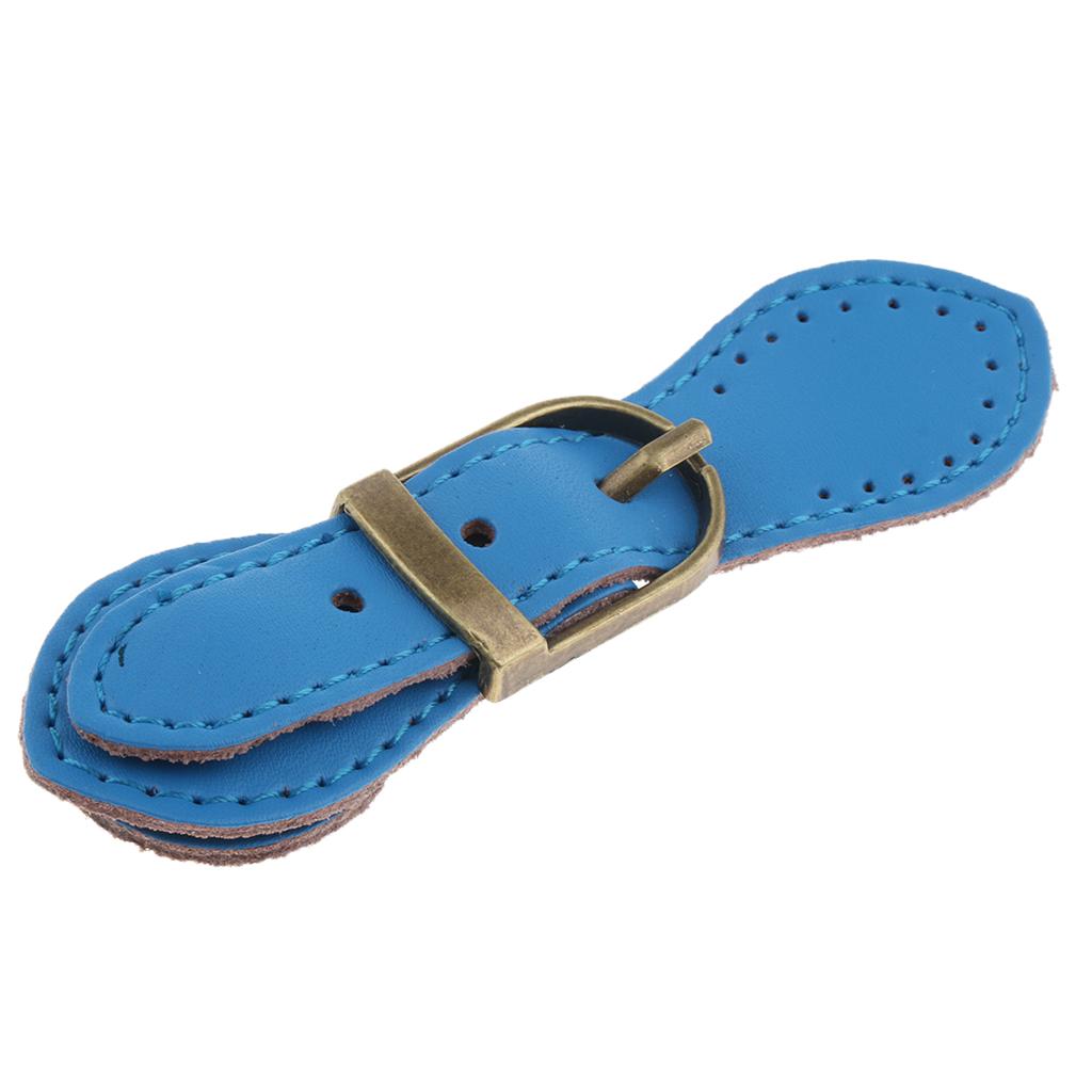 Našívací spony z pravé kůže, zapínání, sada, zapínání na tašku, DIY potřeby