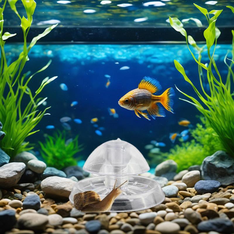 Schneckenfänger Gartenbedarf Fischbehälter Zubehör Aquarium Pflanze Schneckenfalle Fänger Kunststoff Blutegel SchädlingFangbox Reinigungswerkzeug