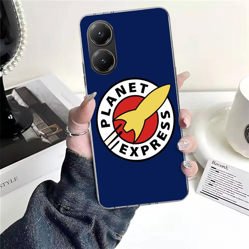 Futurama Planet Express Soft Phone Case For Xiaomi Redmi 15C 15 13C 13 Poco X5 X6 X7 F7 Ultra M7 12C 12 10 10C 9C 9A 9T 9 Fundas