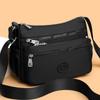 Large Capacity Crossbody Women's Shoulder Bag Multi Compartments Waterproof Nylon Leisure Dumpling Bag for Mom