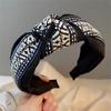 Knotted Wide Hairbands For Women Girl Headbands Fashion Fabric Hair Bands Female Bohemia Hair Hoop Hair Accessories Gift
