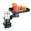 Car Cup Holder Food Tray, Car Cup Holder Tray, For Car - 4 In