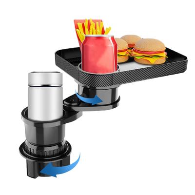 Car Cup Holder Food Tray, Car Cup Holder Tray, For Car - 4 In
