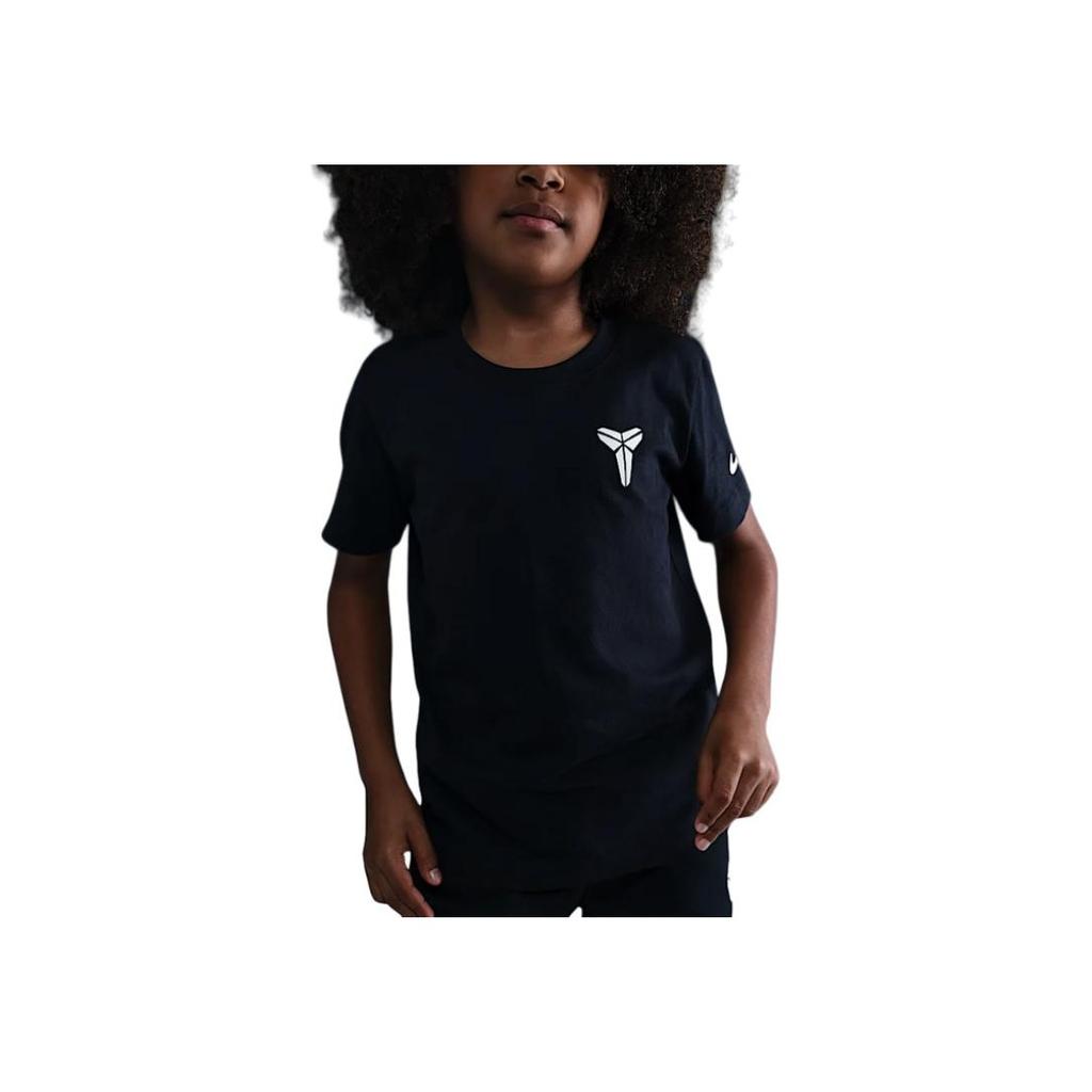 Nike Kobe Series Casual Fashion Short Sleeve Kids Tops Black HM5667-010