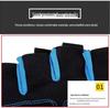 Unisex Non-slip Half Finger Fitness Gloves with Wrist Support for Outdoor Sports