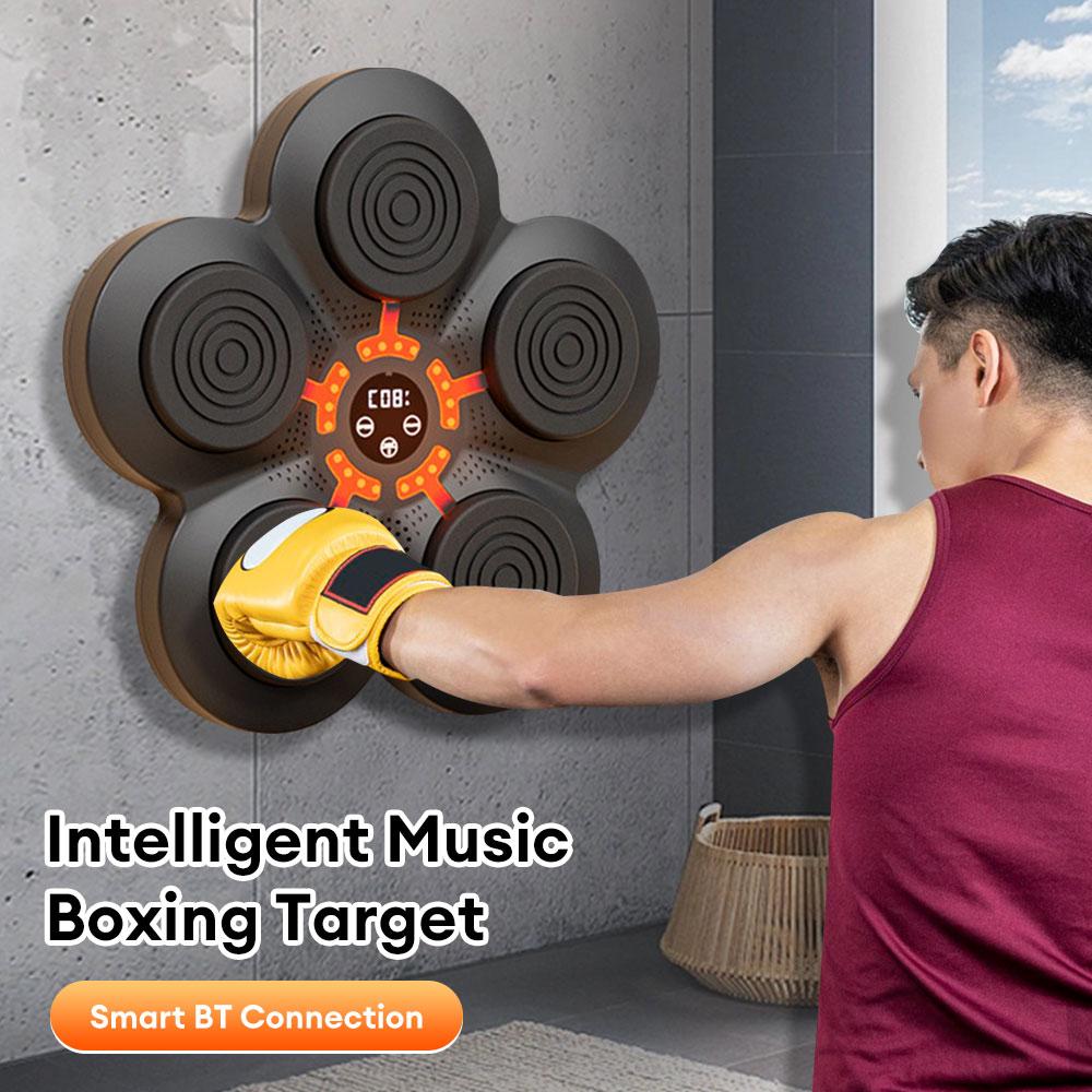 2025 New Intelligent Music Boxing Training Machine Bluetooth-Compatible with 2-5 Light Mode for Boxing Sports Agility Reaction