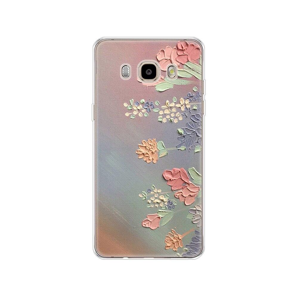 Case FOR Samsung Galaxy J7 J5 2016 Case J710 510F Cover FOR Samsung J7 J5 2016 Case Shell Winter Snow Christmas