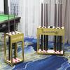 8-Hole Floor Billiard Cue Rack