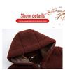Mom's Winter Lambswool Cotton Jacket with Fleece for Middle-Aged and Elderly