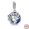 Copper Devil'S Eye Fatima Hand Charms Beads Tarot Cards Pendant Fit Original Bracelet Women Diy Jewelry Accessories