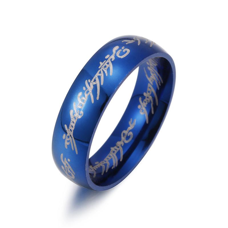 26 Cross-border explosive rings, the same Lord of the Rings wish independent station Amazon hot-selling retro rings