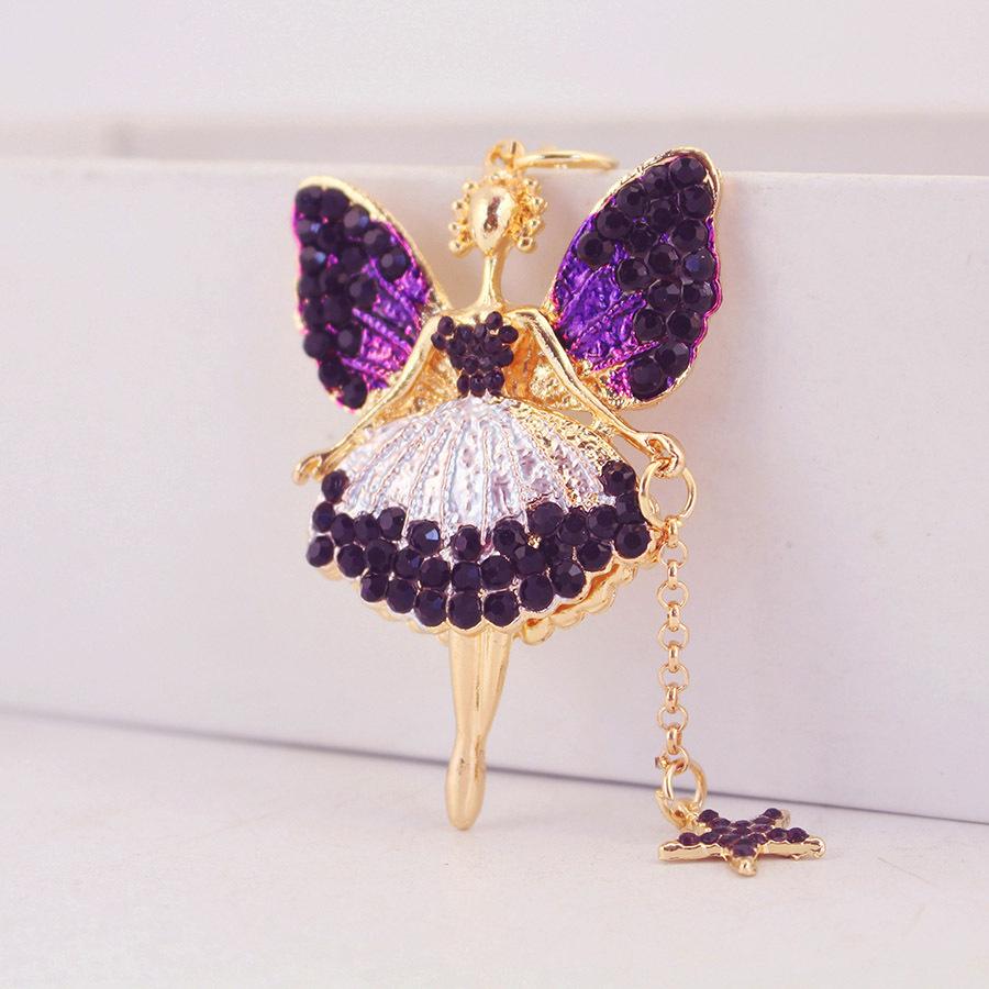 Star Angel Fairy Butterfly Keychain - Cute Jewelry Pendant for Women’s Bags