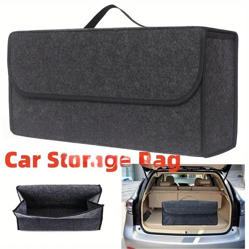 Foldable Car Trunk Storage Bag: Portable Cross-Border Delivery Tool Organizer