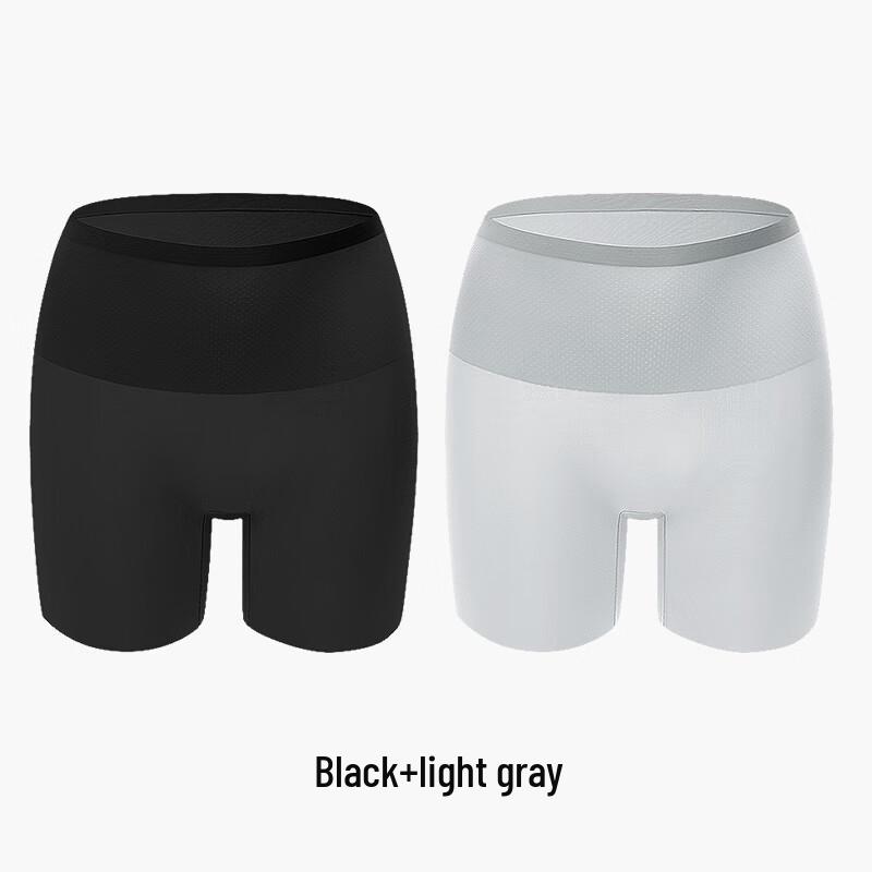 

VTT Women s Seamless High-Waist Tummy Control Safety Shorts 2-Pack M