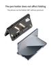 Samsung Z Fold6 Transparent Magnetic Phone Case with Pen Holder