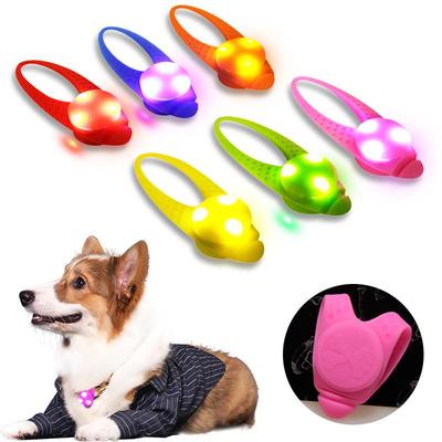 LED Silikon Leuchtanhänger für Hundehalsband