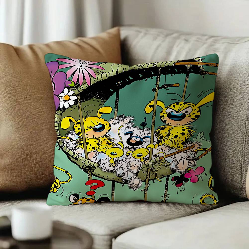 M-Marsupilami Pillowcase toon Gift Cushion Cover Bedroom Home Sofa Chair Seat Decor pillow case