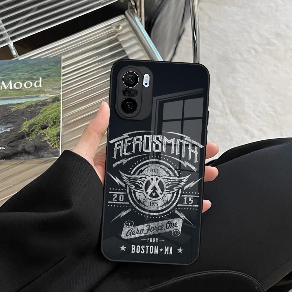 Aerosmith Rock Cool Phone Case for Xiaomi Redmi Note 14 13 12 11 Ultra Pro Lite 5G toughened glass Cover