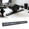 400mm Long Quick Release Plate with 28 Rubber Pad for Enhances Stability Camera Protections On Tripods for Two Cameras