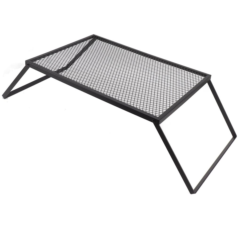 Folding Campfire Grill High Temperature Resistant Heavy Duty Portable Outdoor Camping Grill for Camping Picnics