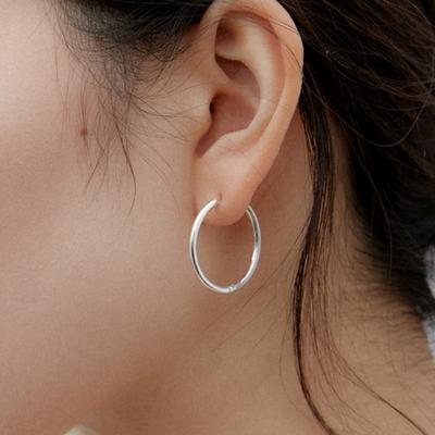 Byweekend Basic Ring Earring_25mm