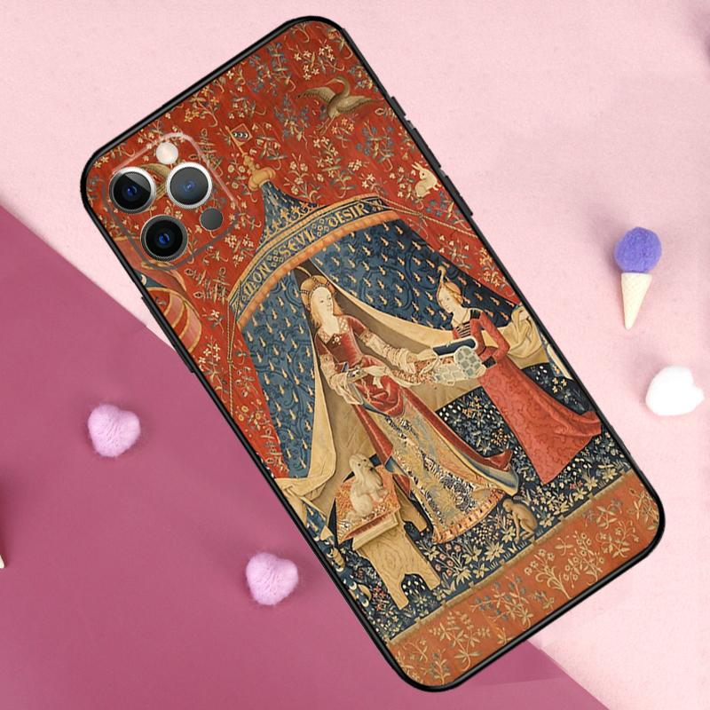 Renaissance Art Painting Phone Case For iPhone 17 Pro Max 11 14 15 16 Pro Max Plus 12 13 Mini 17 Air 16e Back Cover