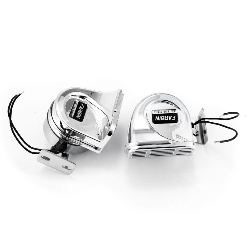 Schiff Elektrohorn 304 Edelstahl Schneckenhorn Auto Speedboot Schiff Super Laut Wasserdicht Hoher Ton