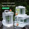 Outdoor Drinking Water Bucket with Faucet
