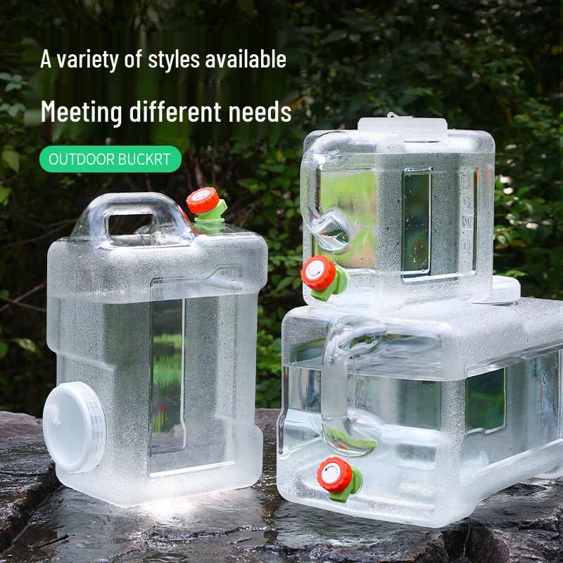 Outdoor Drinking Water Bucket with Faucet