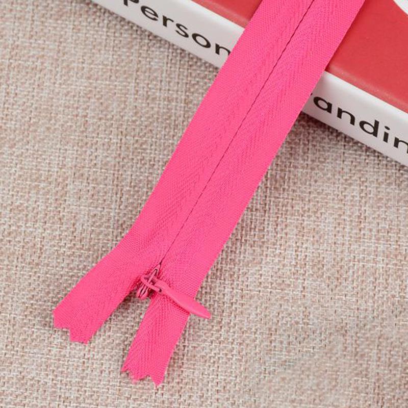 Invisible Zipper for Skirt, Pants, or Shirt Fabric (18-70CM, Various Colors)