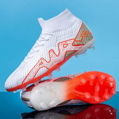 New High-top Football Shoes, Men's Long Nails and Broken Nails, Outdoor Sports Competition Training Shoes, Young Students and Men