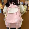 New Campus Schoolbag Female Junior High School Students College Students Color Matching Large Capacity Backpack Versatile Backpack